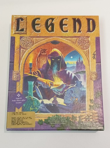 Mindscape legend floppy - legend, pc/2